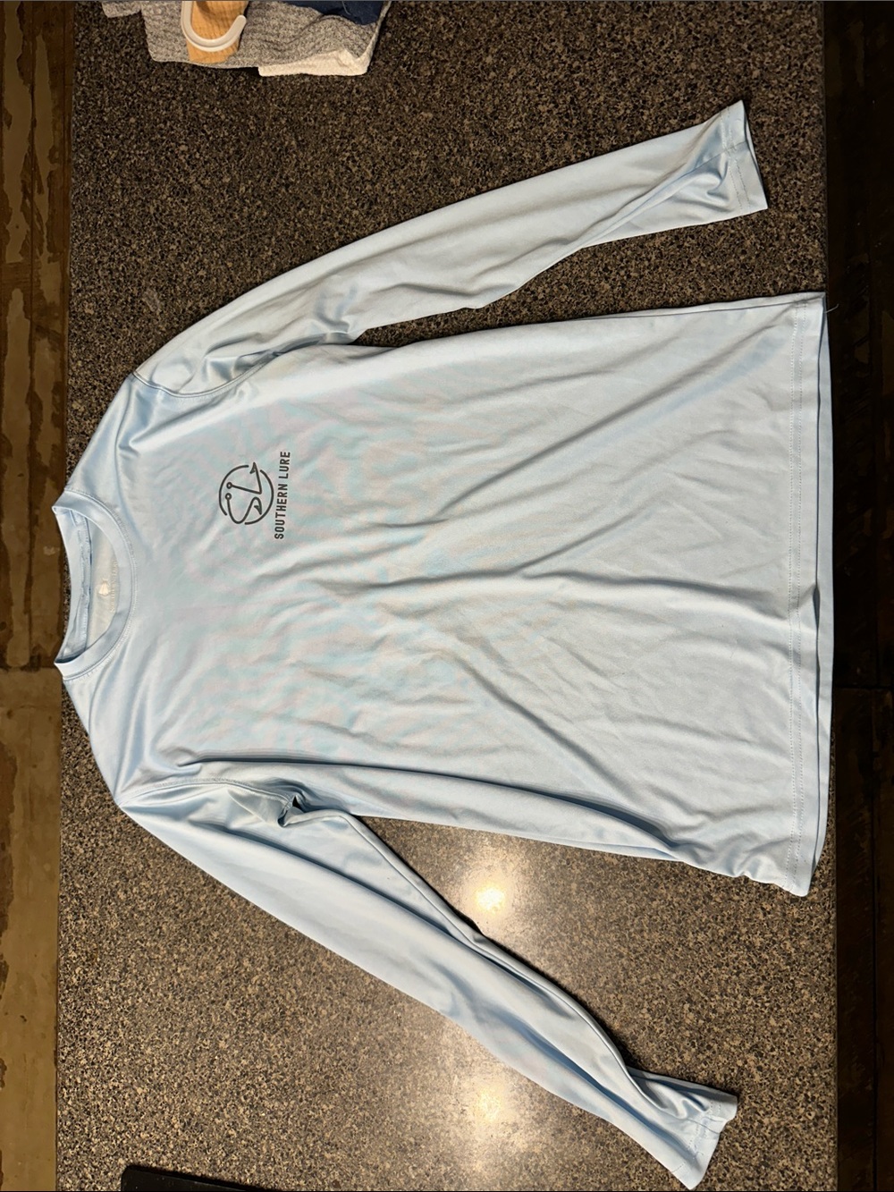 Southern Lure Men's Long Sleeve Performance Shirt - Light Blue